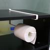 Under Cabinet Paper Roll Towel Hanging Holder Rack Stainless Metal Kitchen Storage Organizer