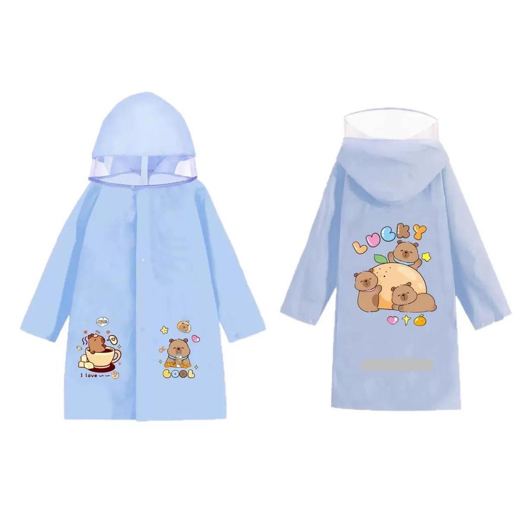 Full-Body Waterproof Kids' Raincoat - School-Friendly, Stormproof Design for Boys & Girls