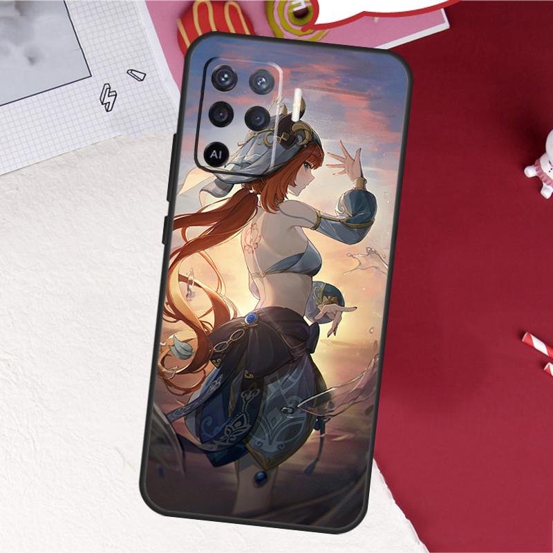 Genshin Impact Nilou Case For Oppo A5 Pro A15 A17 A57 A77 A60 A80 A40 A18 A38 A58 A78 A98 A96 A76 A16 A94 A74 A54