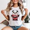 Panda Sushi Food Unisexs TShirt Japanese Culture Cartoon Tee