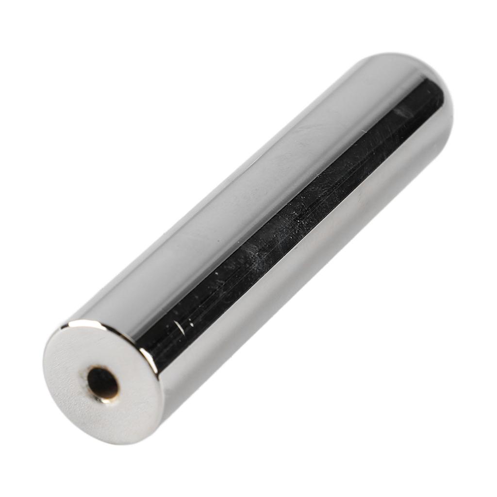 Guitar Slide Lap Tone Bar Low Noise Stainless Steel Guitar Round Nose Slide Tone Bar for Performance
