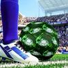 Fc Crest Design Printed Size 5 Soccer Ball - Durable, Machine-stitched, Soft and Comfortable, Suitable for Training and Matches Gift