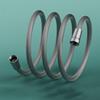 1.5/2 Meter Handheld Shower Hose Universal Interface Anti Winding Shower Tube High Pressure Flexible Bath Shower Nylon Pipe