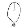 Adjustable Chain Star Vortex Collarbone Chains Handmade Neck Jewelry PU Rope