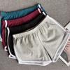 Women's High Waist Athletic Shorts Contrast Stripe Loose Fit Hot Pants Summer Yoga Running Casual Loungewear Sweat Shorts