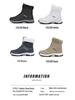 HUIZUMEI Waterproof Winter Snow Boots