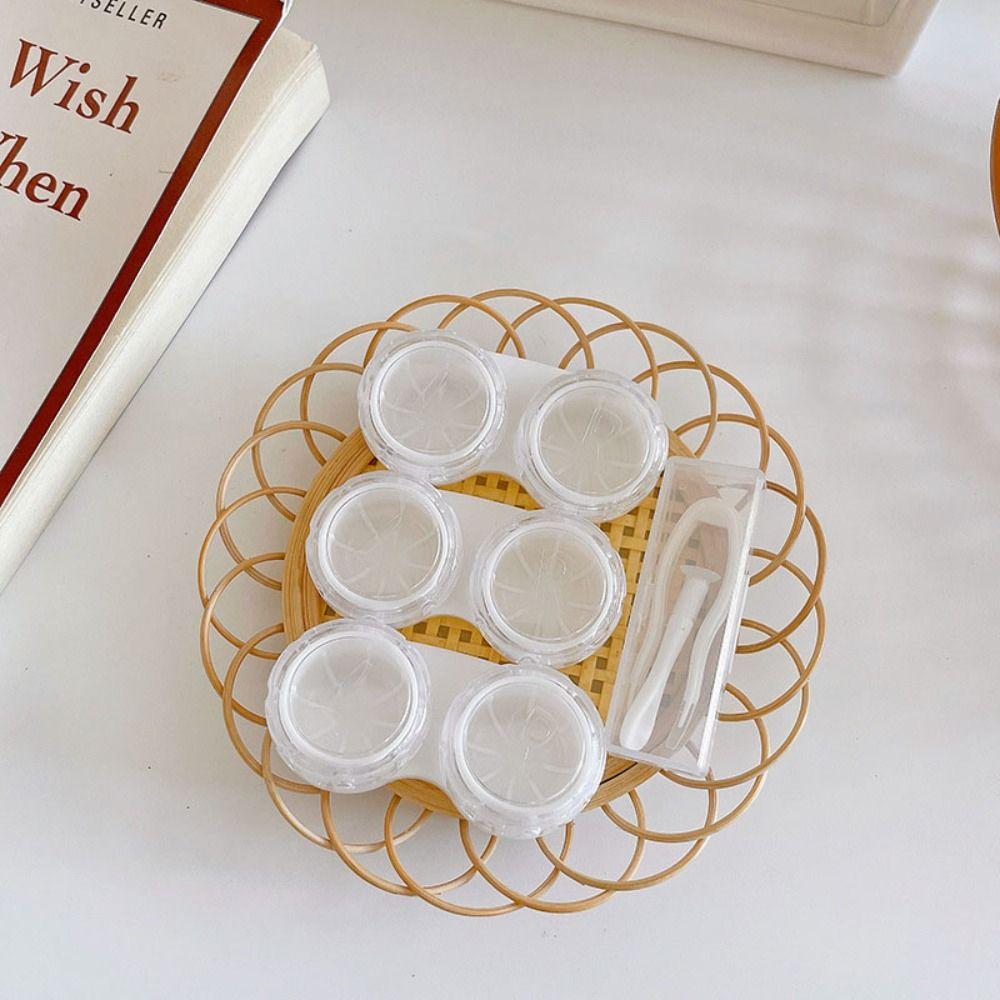 Leak-proof Contact Lens Box Plastic Storage Box Travel Contact Box  Women