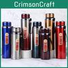 Sports Style Double Wall Insulated Tea Water Bottle With Removable Straw For Camping And Hiking