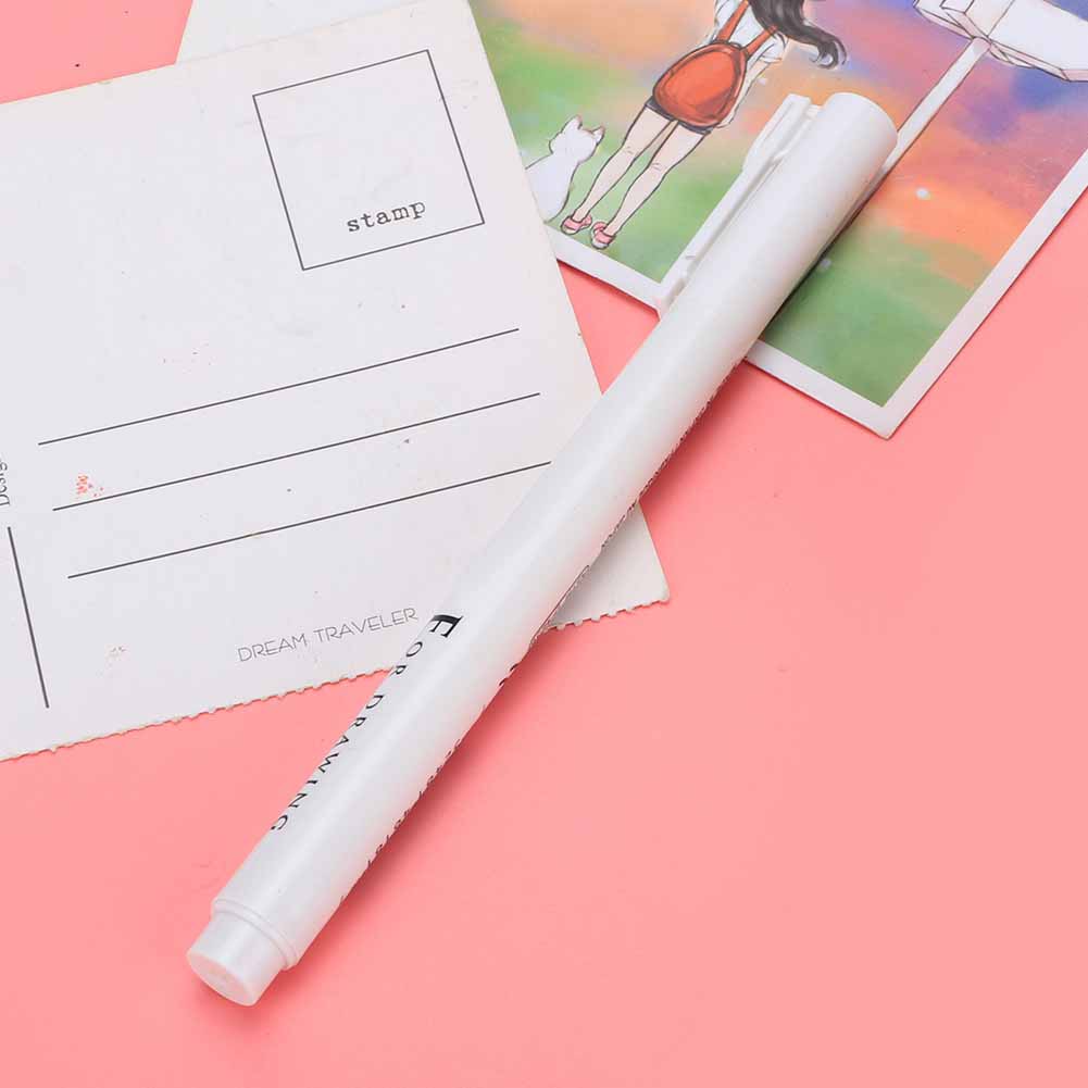 Micron Liner Zeichenmarker, feine Spitze, schwarze Tinte zum Skizzieren von Anime-Illustrationen(0,8 mm)