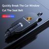 2 In 1 Car Safety Hammer Seatbelt Cutter Emergency Glass Window Breaker For Porsche Cayenne Macan Panamera 918 911 Accessories
