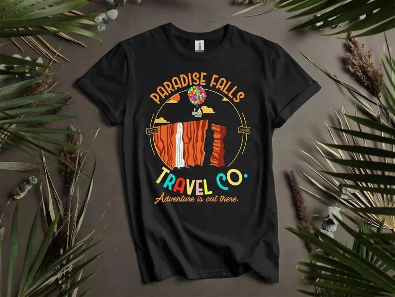 Paradise Up Hot Black T Shirt Best Gift For Family S