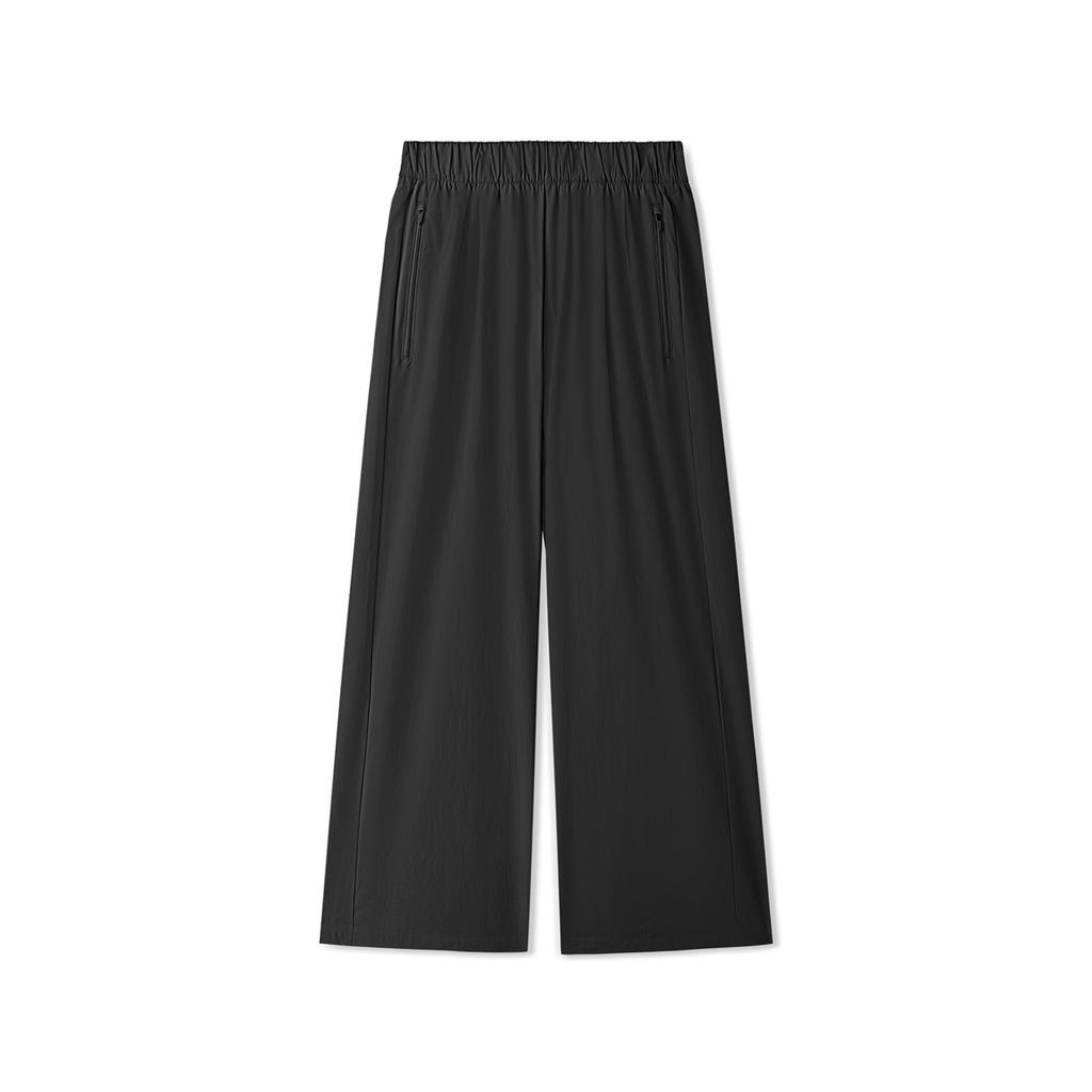 Skechers Classic Series Fashion Simple Versatile Loose Straight Casual Pants Men Bottoms Midnight-Black L225M051-03B6