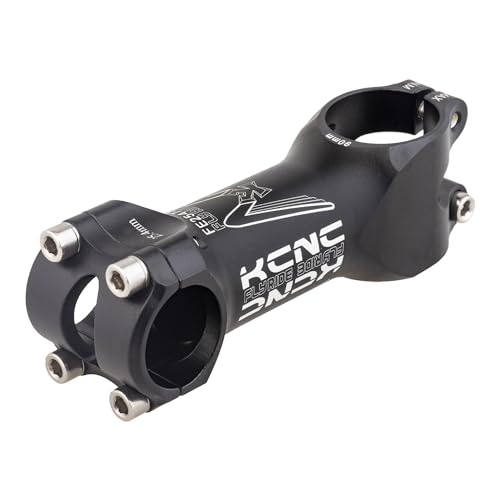 KCNC Fahrradvorbau, 6061 Aluminium, Leichtgewicht, für Rennräder, MTBs, Flyride AH OS, 50mm, 25.4mm, 5D, Schwarz, 683031