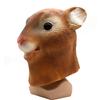 Halloween Latex Eichhörnchen Maske Tierkopfbedeckung für Festivals Cosplay Partyzubehör