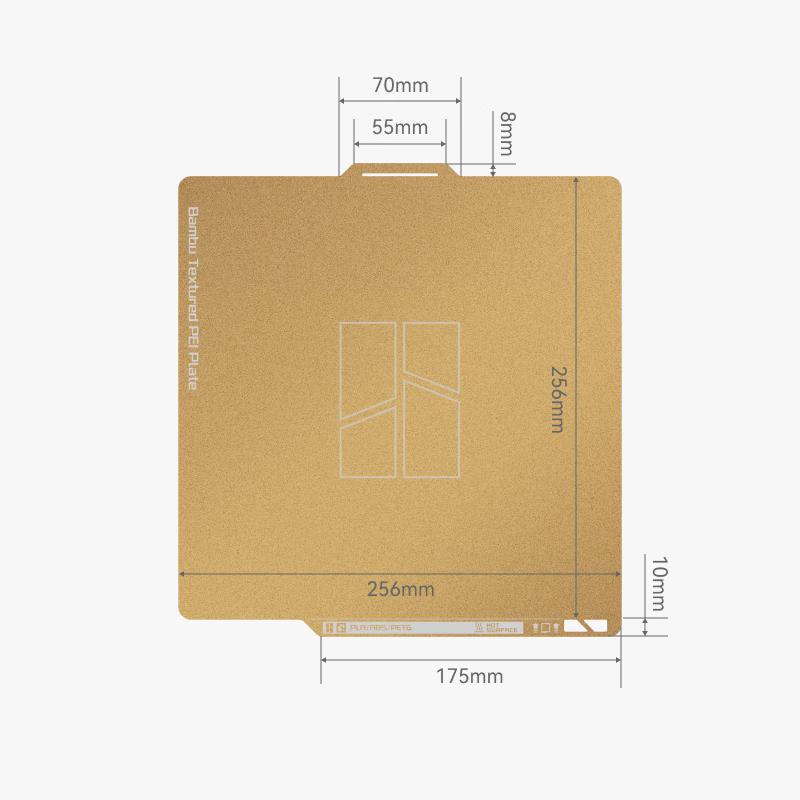 

Bambu Lab Double-Sided Textured PEI Print Plate
