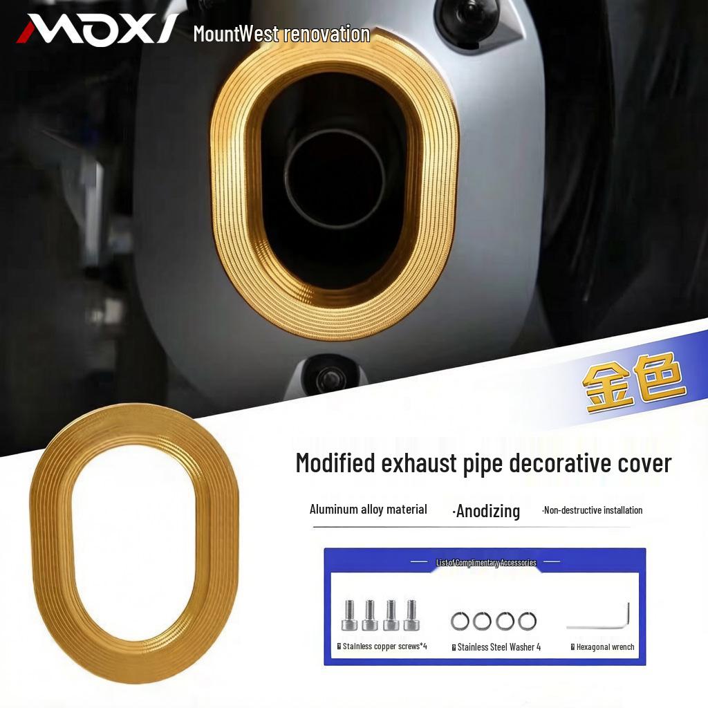 

Honda PCX160 Motorcycle Exhaust Anti-Scald Decorative Tail Cap Cover.