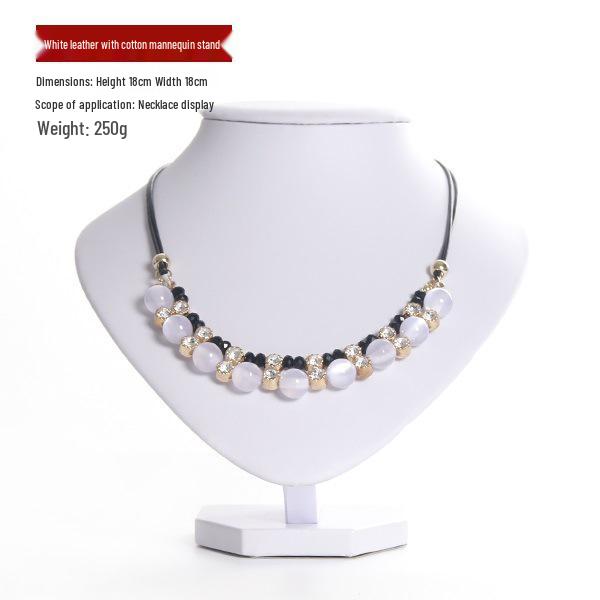 Pendant Necklace Display Stand Mannequin Jewelry Holder