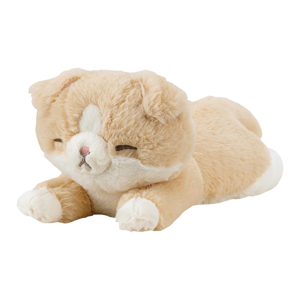Livheart Mini Scottish Fold 30cm Fluffy Armrest Plush Cushion, "Kutattobiyori" (approx. long), Toy, 37110-14