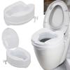 Elevated Raised Toilet Seat Assist Safety Heightener Toilet Seat For Elder Pregnant Women Disabled