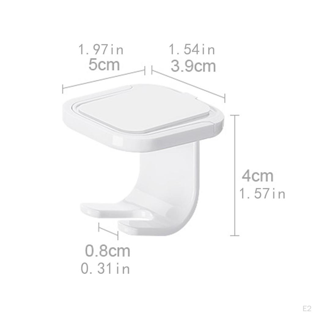 Toothbrush Holder Modern Bathroom Accessories under Cabinet Storage Rack for Home