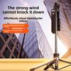 1.7m Bluetooth Selfie Stick Tripod Selfie Stick Stand Practical Telescopic Selfie Stick  Home