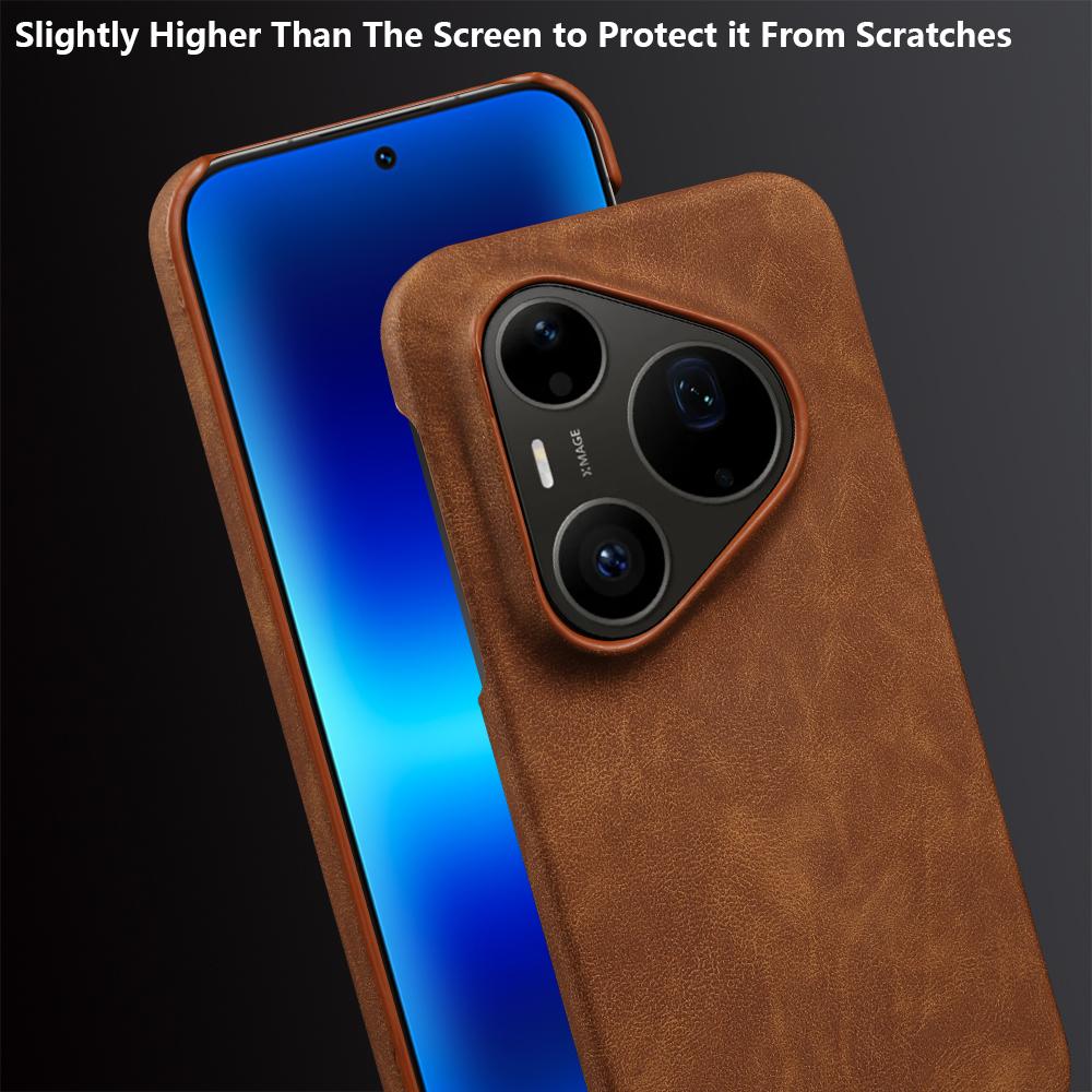 Custodia in Pelle Soft Touch per Huawei Pura 90 Pro Max 80 Ultra Mate 80 Pro Max RS 50 60 70 Pro Cover Posteriore
