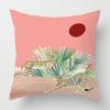 Abstract Art Animal Theme Throw Pillow Cover 20X20 Inch Cushion Cover Cafe Sofa Decorative Throw Pillow Covers Short Plush