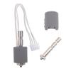 3D Printer Parts Ceramic Hotend Heating Block with Hardened Steel Nozzle 0.4MM Compatible with Kobra 3 Max for 1.75mm
