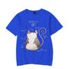 Top Men Women's T-shirt Cute Rat Printed Short Sleeve Male T-shirt Harajuku Fashion Couple Loose Street Style Y2K Tops Clothing