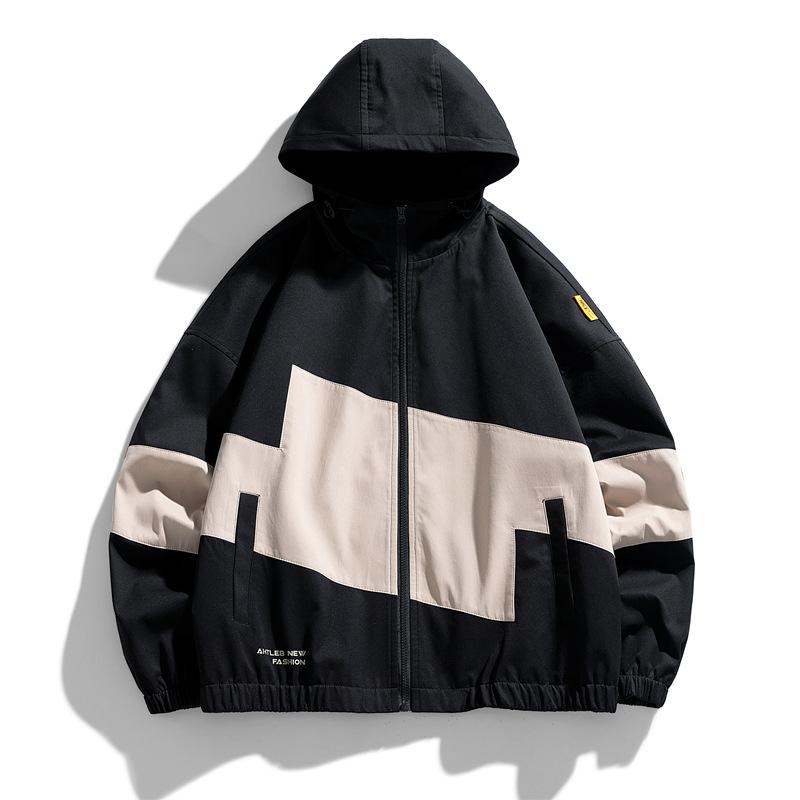 Herren Frühlings- und Herbst-Arbeitsjacken, Herrenjacken, Modische und Vielseitige Freizeit-Windjacken, Herren Outdoor-Wanderbekleidung