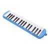 Mouth Piece Melodica Instrument with 32 Key for Begginers Musical Education InstrumentBlue