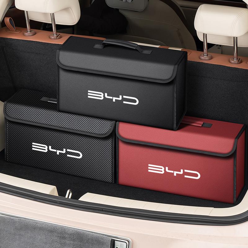 Auto Kofferraum Aufbewahrungsbox Organizer Verstauen Aufräumen Behälter Tasche Für BYD M6 G3 G5 T3 F3 I3 F0 F6 S6 S8 E5 E6 G6 Song Qing Yuan Max