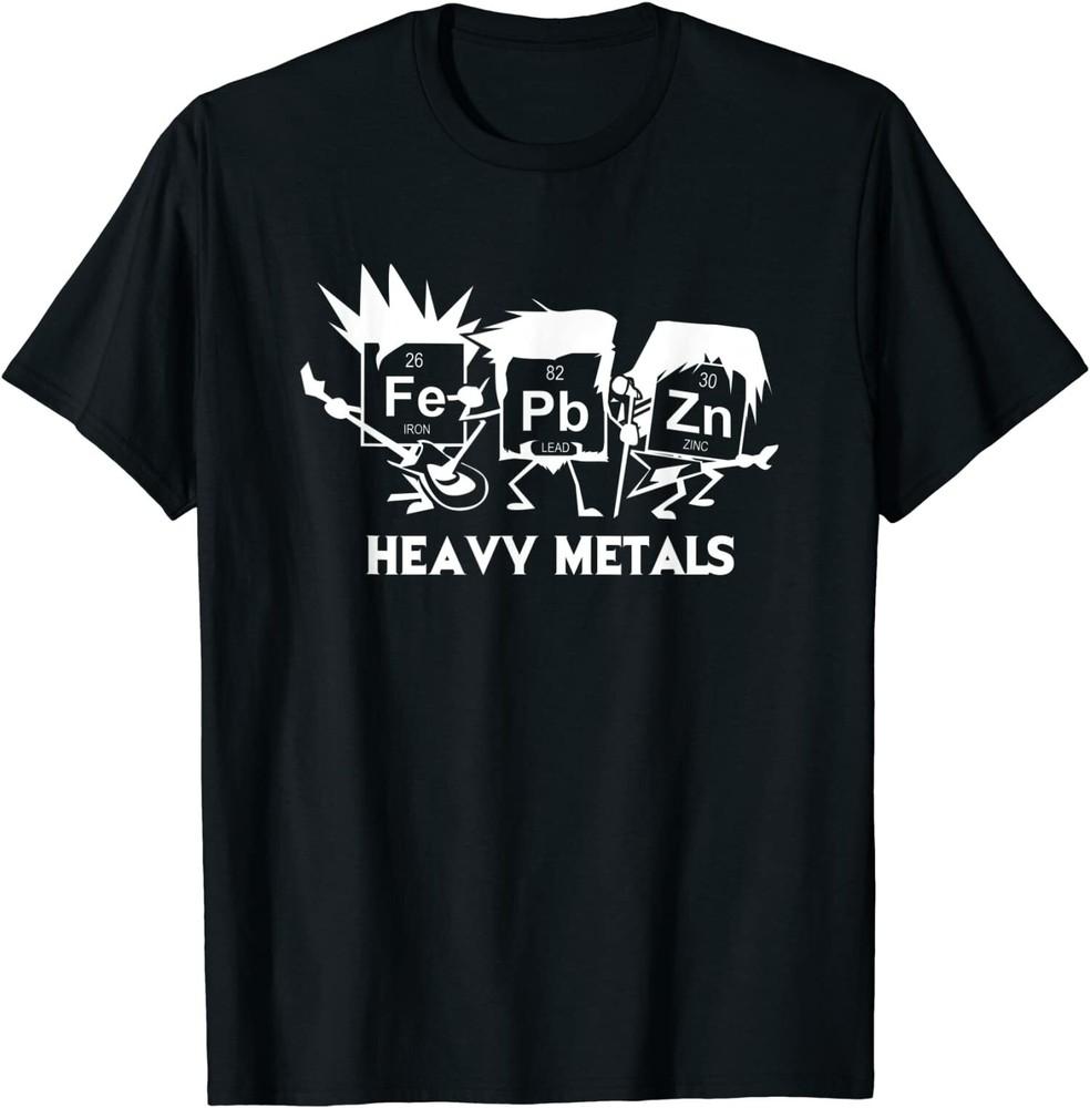 Funny Chemistry Heavy Metals T-Shirt S