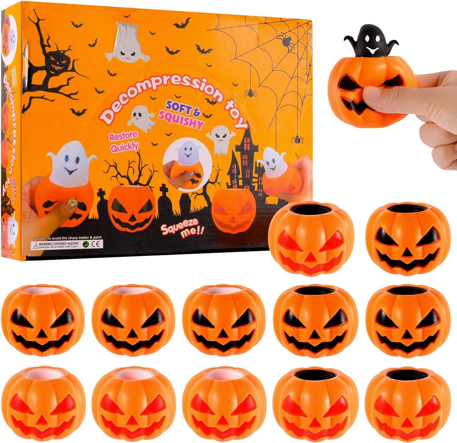 Halloween Ghost Squeeze Pumpkin Cup Pinch Le Tpr Skull Vent Squeeze Cup Decompression Toy
