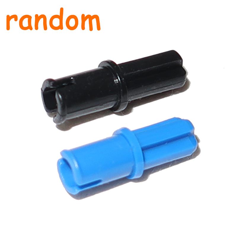Non-Toxic Connector Bolt Pin With Friction Peg Cross Axle Building Block Bricks Technical Accessories Moc Parts Assemble Particles Toy