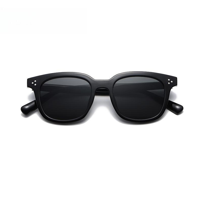 High Sense Retro Sunglasses Women, Korean Version of Thin Street Sunglasses Internet Celebrities with Anti-ultraviolet Sunshades