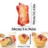 Cute Cartoon Style Sushi Egg Tart Plush Pillow Perfect Christmas Gift