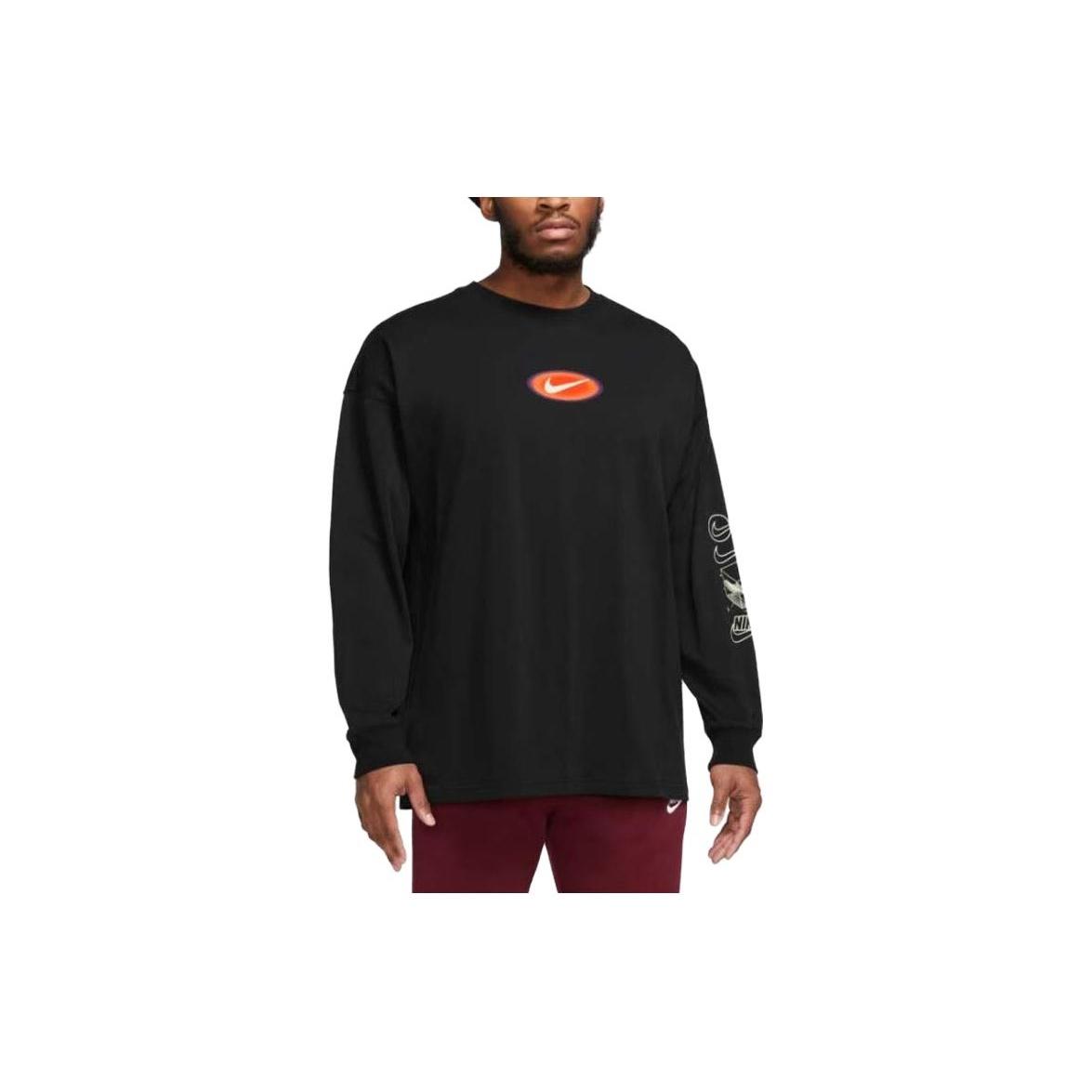 Nike Sportswear Long-Sleeve T-shirt  Black  Men s FD1312-010 L