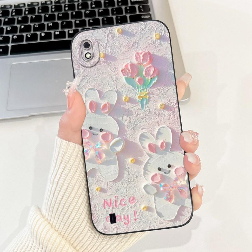 For Samsung A10 Case SM-A105F SM-A105G Stylish Flowers Butterfly Soft Slim Fundas Phone Case For Samsung Galaxy A10 Back Cover