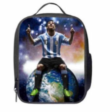 Sonic Lunch Bag Student Picnic Bag Oxford Cloth Cartoon Printed Portable Lunch Box Bag