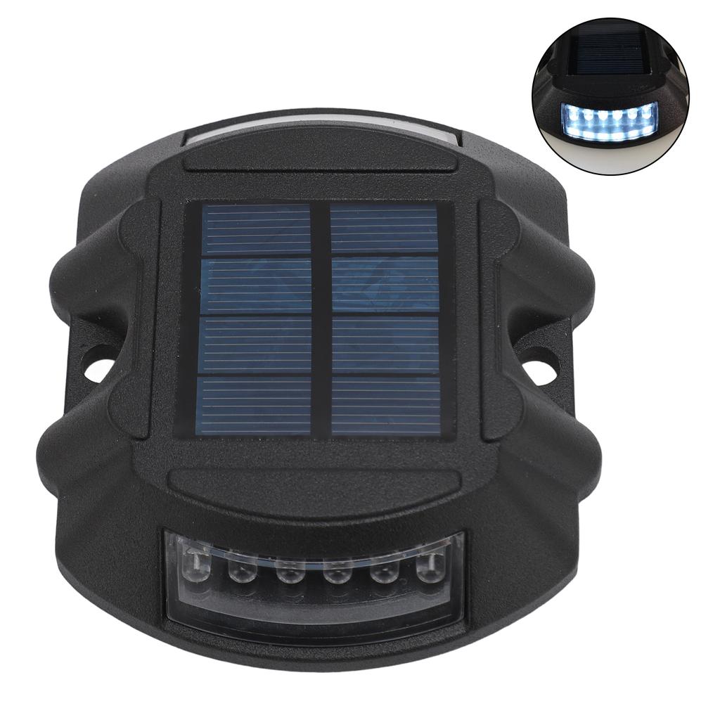LED Solar Dock Light Ground Waterpoof Solar Powered Smart Sensing Garden Lights for Landscape
