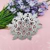 Ein großes Schneeflocken-Kunstmuster, Metall, Stahl, Stanzformen, Schablonen, Scrapbooking, Basteln, 3D-DIY, Festival-Kartenherstellung