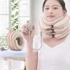 4 Layers Neck Massage Pillow Orthopedics Massage Neck Stretcher U Neck Pillow  Support Bracket