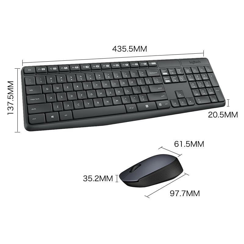 Logitech MK235 Wireless Keyboard and Mouse Combo