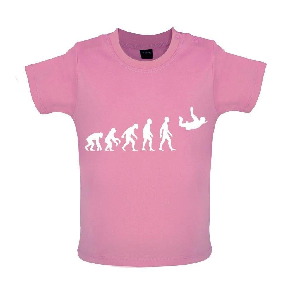 

Evolution De L Homme Skydiving - Baby / Babygrow T-Shirt - Sky Diving Parachute 100