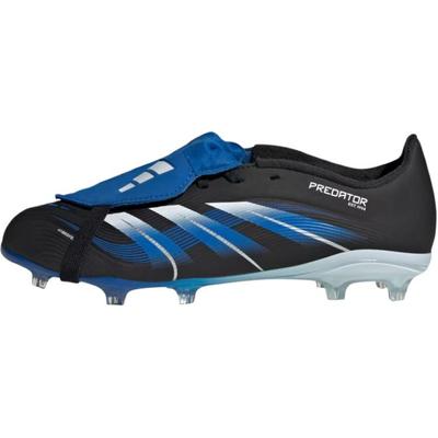 PREDATOR LEAGUE Low Top Soccer Shoes Black Blue Kids' JS4271