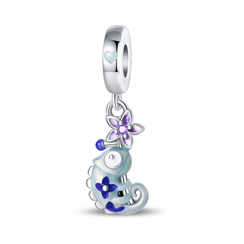 New In copperplated Mysterious Luminous Elk Pendant Compatible With Panora BraceletsBangle Do It Yourself Bead Charms Ideal For Women Birthday Fine