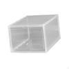Clear Shoe Organizer Box - Compact Storage Solution for Closet