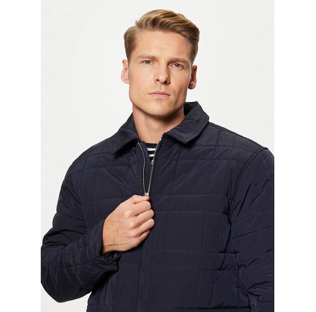 Демисезонная куртка Hunter Walter HARM0004242, темно-синяя, стандартный крой