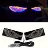 Matrix Pixel Panel Animated Car Truck Eye Truck Devil's Eye Light  Front and Rear Windshield